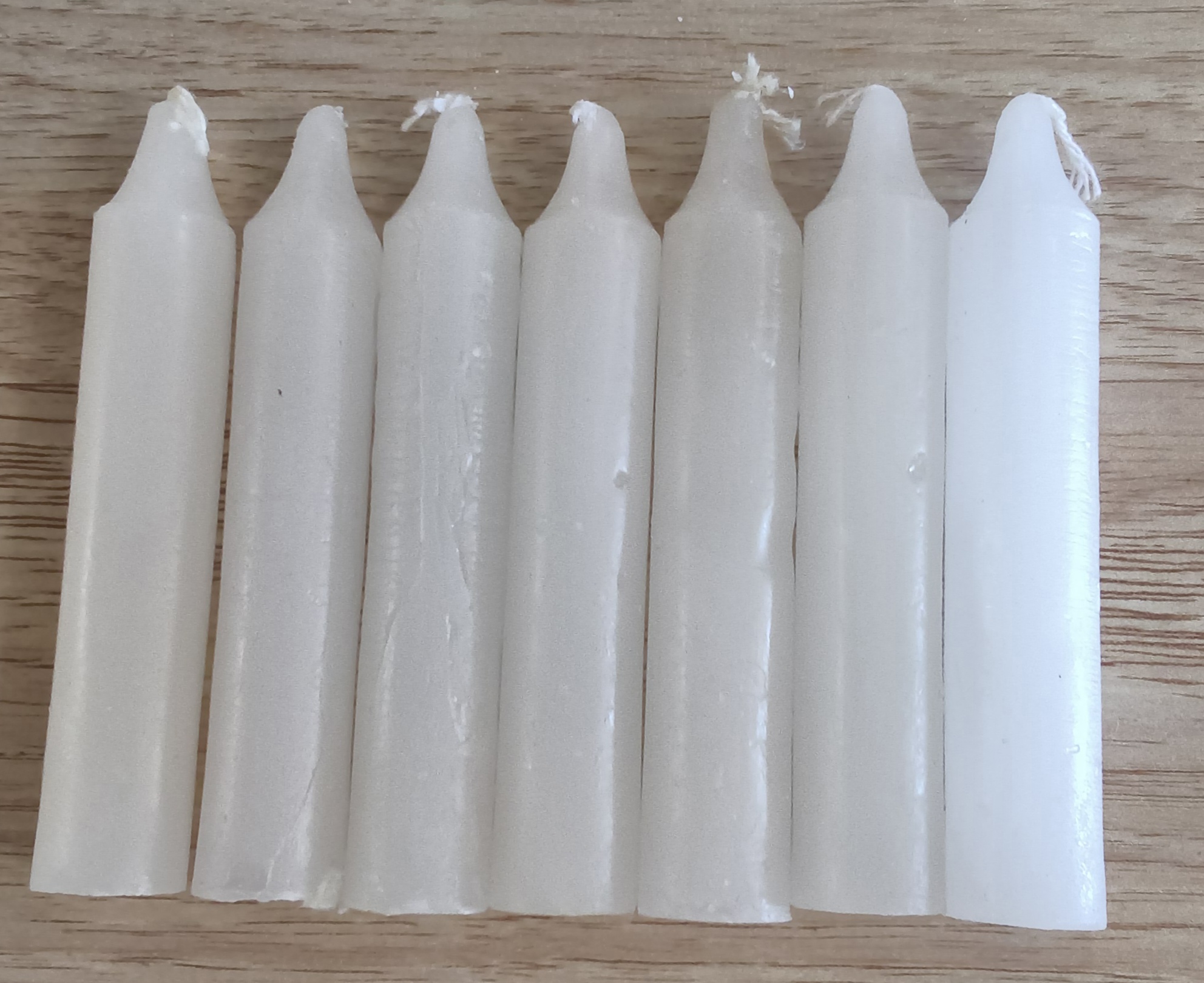 Mini velas blancas