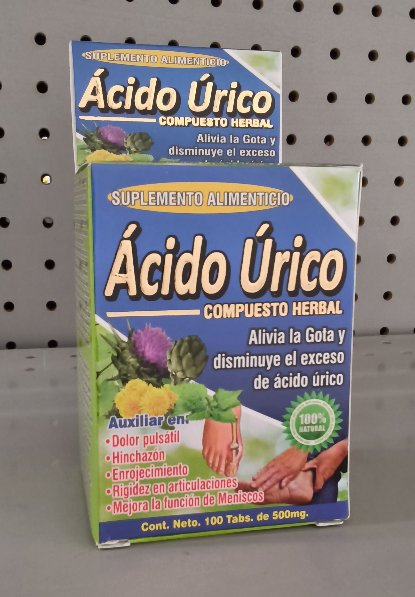 Tabletas para el ácido Úrico