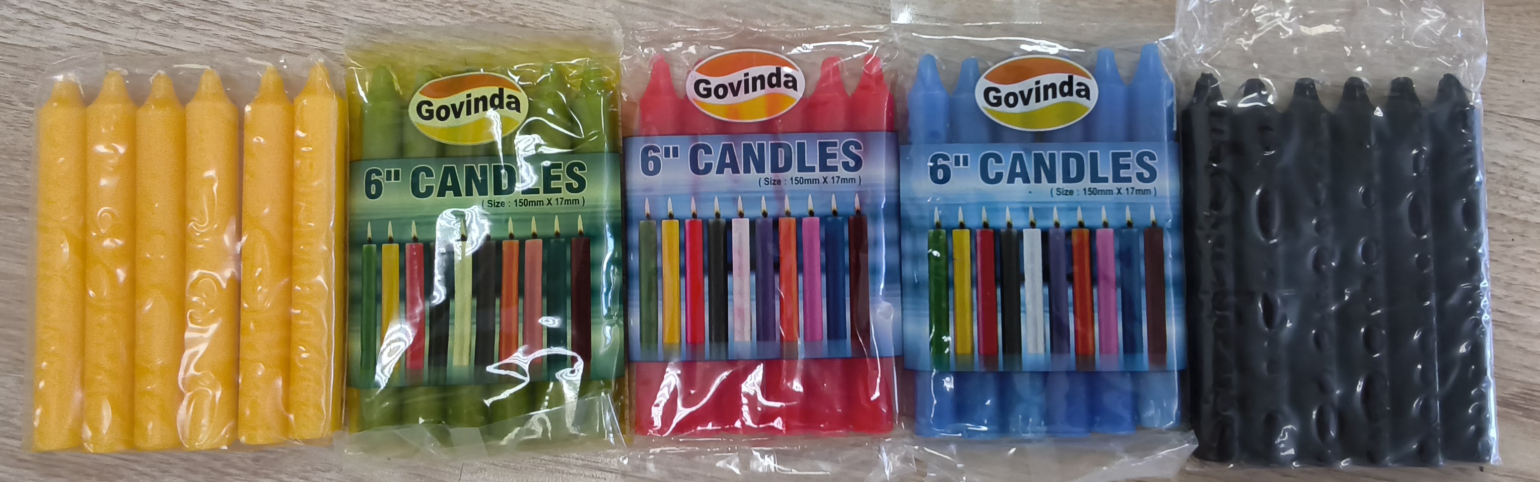 Velas para los orishas